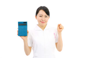 看護師　喜ぶ　計算機