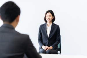 笑顔　面接