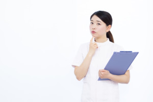 美容看護師　疑問