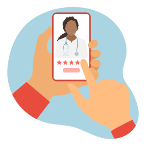 看護師　評価　イラスト