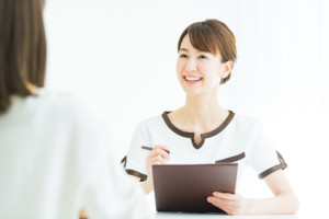 美容看護師　カウンセリング