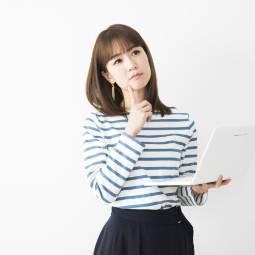 女性　疑問